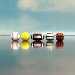 You Pick Sports Beads (qty 24)