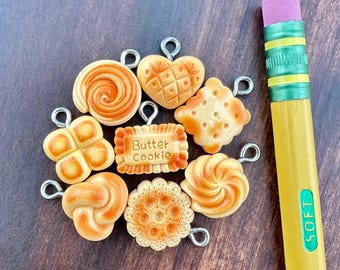 Miniature Butter Cookie Charms (qty 8)