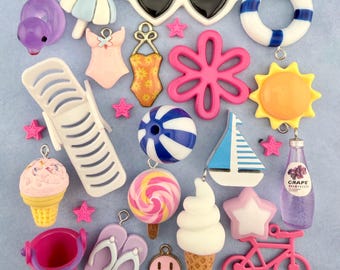 A Summer Collection of Miniature Trinkets and Charms