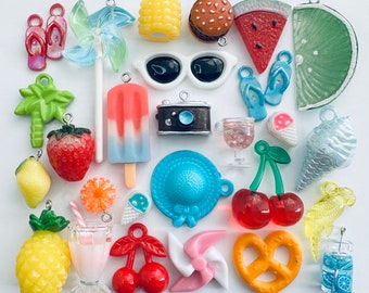 A Summer Collection of Miniature Trinkets and Charms