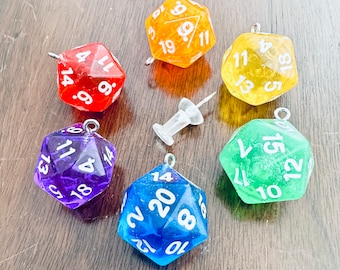 D 20 Charms (qty 6)