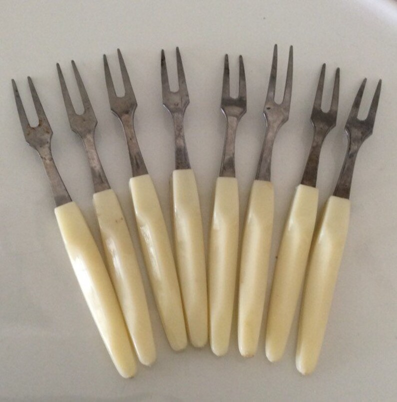 Vintage Cocktail Forks From Romper Room's Miss Mary Etsy