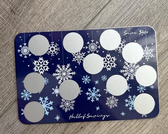 Savings challenge scratch off