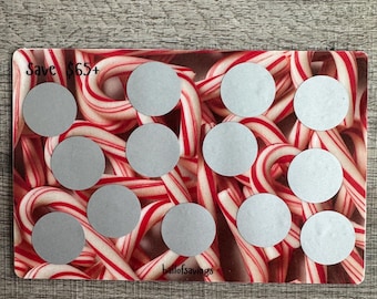 Savings challenge scratch off