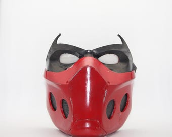 Máscara impresa en 3D de Caperucita Roja