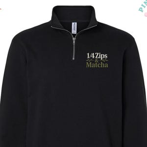 Quarter Zips and Matcha - Etsy