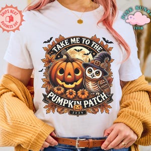 Halloween pumpkin patch shirt, Take me to the pumpkin patch halloween tee,  shirt for halloween lover.