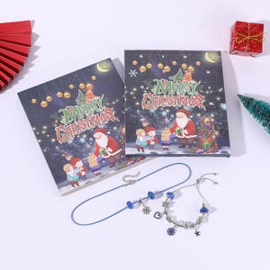 Christmas Advent Calendar Charm Set DIY Holiday Bracelet Jewelry