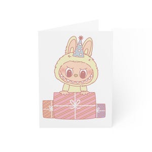 Paquete 12 Labubu colección felíz cumpleaños descarga digital, Diseño ...