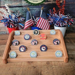 5-Tier Challenge Coin Holder