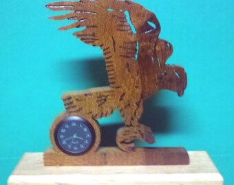 Eagle Desk Clock