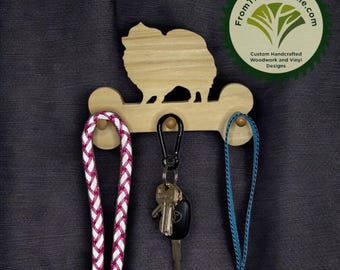 Pomeranian Leash Holder