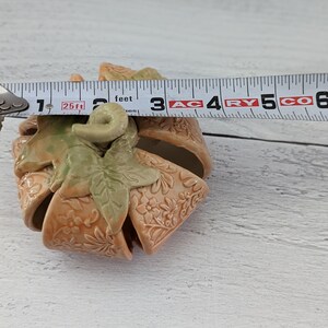 Handmade Ceramic Orange Pumpkins - Etsy