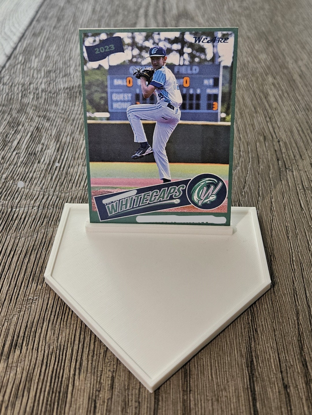 Football Sports Card Display Stand – Adjustable Easel, Fits Graded Cards
