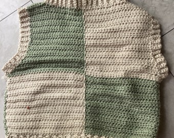 Mouwloos sweatervest