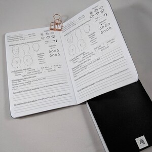 Pocket Field Notes PRINTABLE Digital PDF Headache or Migraine Tracker ...