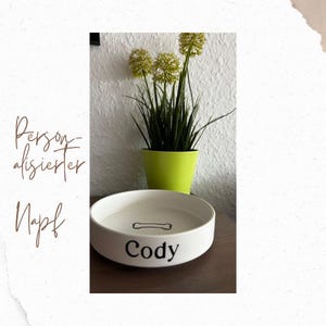 Voerbak | HOND | KAT | Waterbak | Hond | Kat | Kom | gepersonaliseerd