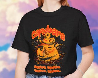 Capybara T-shirt "Capybara Capybara Capybara Capybara Capybara" Funny shirt for Men Women Youth