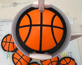 Basketball Tumbler Topper - Sport Drinkware Decor for Stanley (40oz/30oz/20oz)
