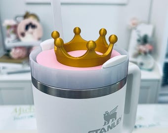 Princess Crown Tumbler Topper: Stanley Accessory