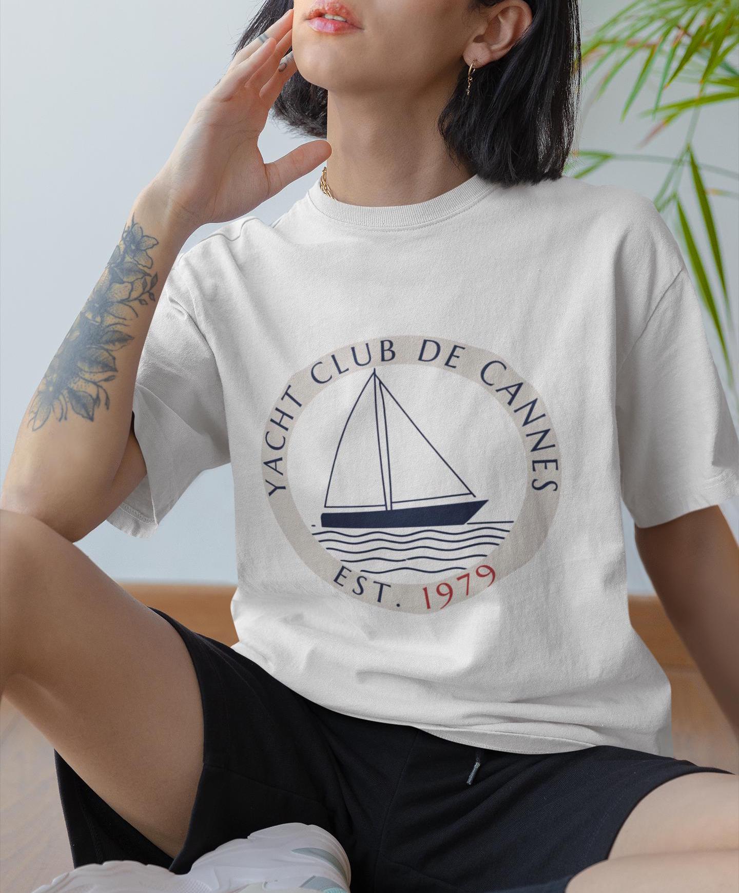Yacht club shirt - Etsy Polska