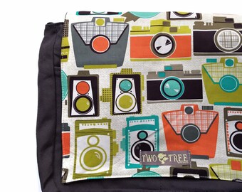 Bolso bandolera para iPad, portátil y cámaras vintage