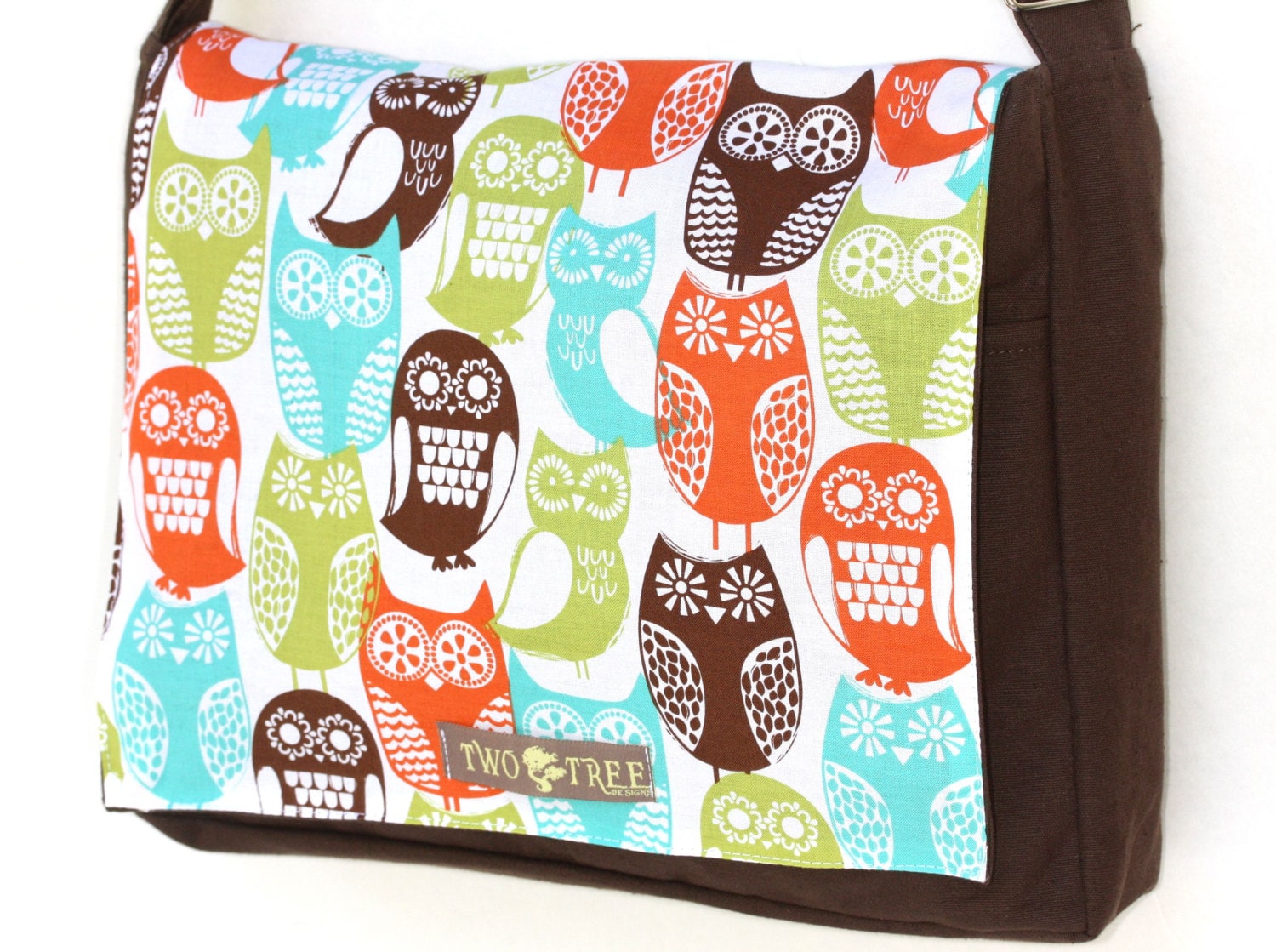 Brown Swedish Owl MESSENGER iPad Laptop Diaper BAG Etsy