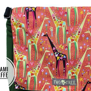 NEW Origami GIRAFFES Messenger Book Laptop iPAD Diaper BAG