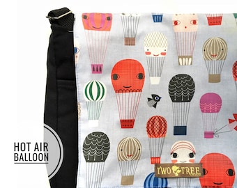 Globo aerostático MESSENGER Tableta Libro Portátil Bolso cambiador