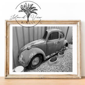 VW Volkswagen Beetle Recycled Artwork Australian Photography Wall Art