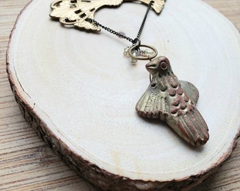 Fly Necklace // Bird