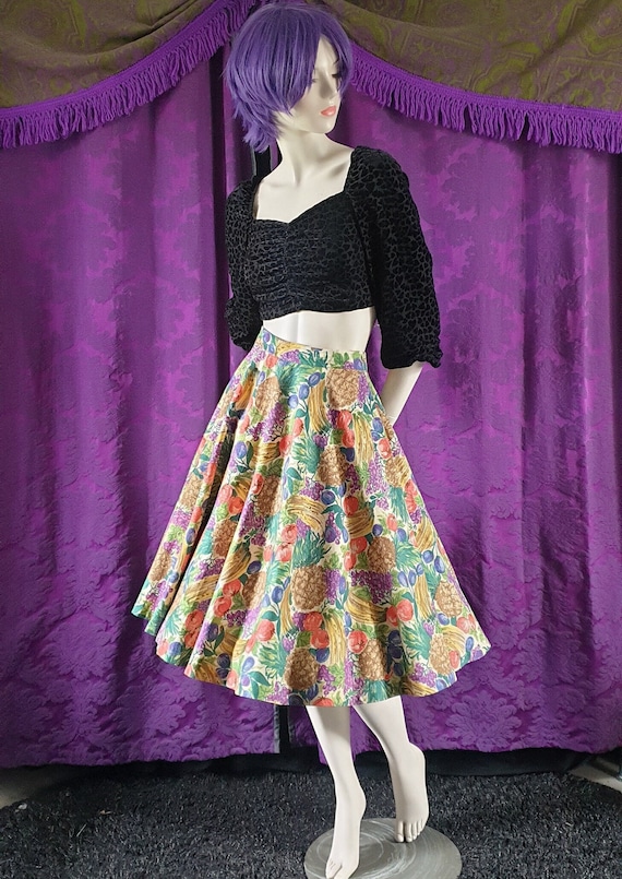 Circle skirt vintage hotsell
