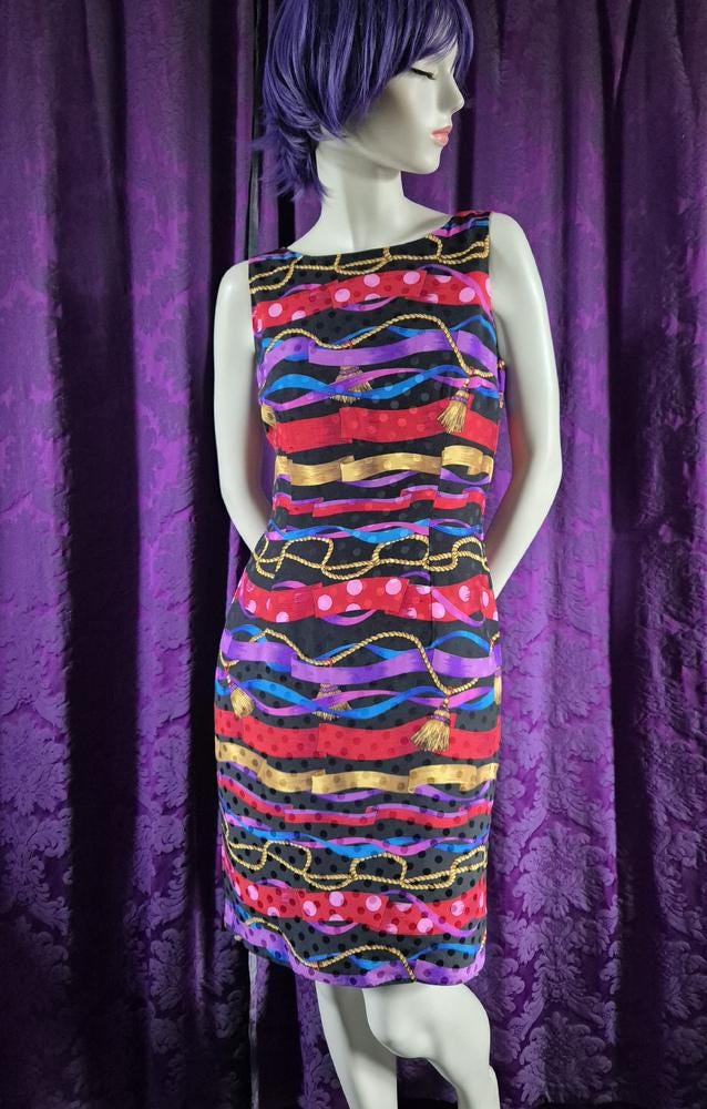 Vintage Nicole Miller Polka Dot Dress - Etsy