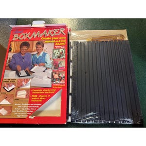 Aleene's BoxMaker Vintage Paper Scoring Tool Kit for Custom Gift Boxes DIY Craft