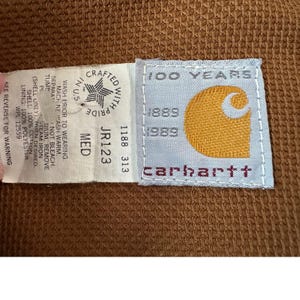 Vintage Carhartt 100th Anniversary Duck Hunter Camo Jacket JR123 Mens Medium USA image 4