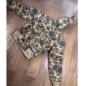 Vintage Carhartt 100th Anniversary Duck Hunter Camo Jacket JR123 Mens Medium USA image 1