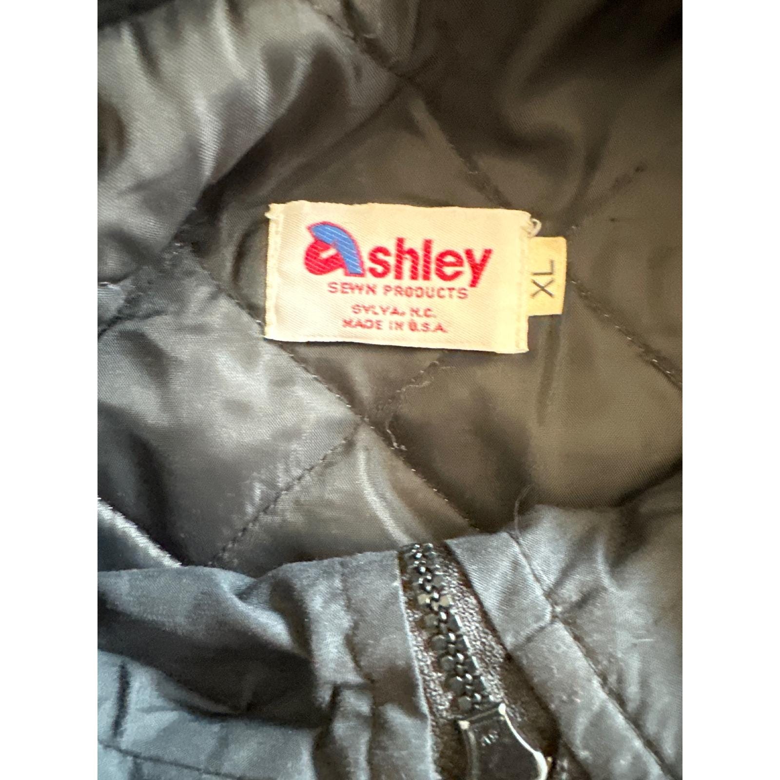 Ashley Force Racing Jacket Vintage NASCAR Racing Jacket Ashley Sewn Products Black Red Checkered ...