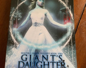 Signed paperback of Giant’s Daughter