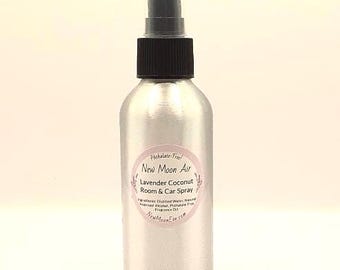 Lavender Coconut Room Spray: Non-Toxic, Allergy-Friendly, Travel Sizes