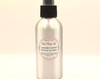 Lavender Coconut Room Spray: Non-Toxic, Allergy-Friendly, Travel Sizes