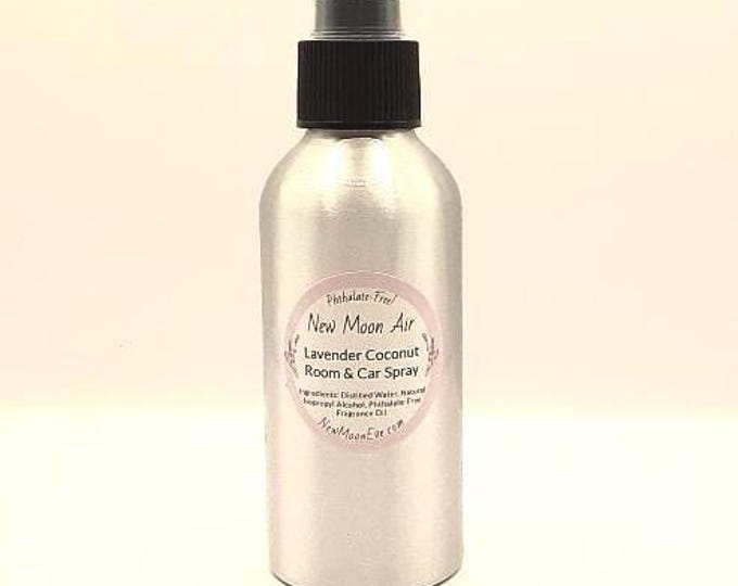 Lavender Coconut Room Spray: Non-Toxic, Allergy-Friendly, Travel Sizes