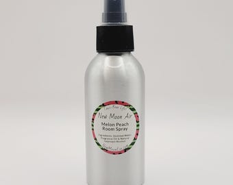 Melon Peach Non-Toxic Room Spray / Good for Car and Office / Allergy Friendly / Great for Travel Bags and Classrooms / Pet Friendly
