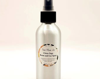 Citrus Sage Room Spray: Non-Toxic, Fabric Safe, Travel Size