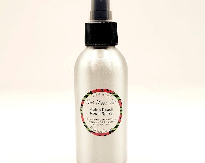 Melon Peach Room Spray: Non-Toxic, Allergy Friendly, Travel Sizes