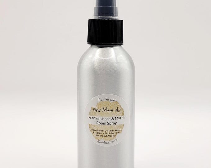 Frankincense & Myrrh Non-Toxic Room Spray / Good for Travel Bags and Cars / Allergy-Friendly / Great for Classrooms and Office Spaces