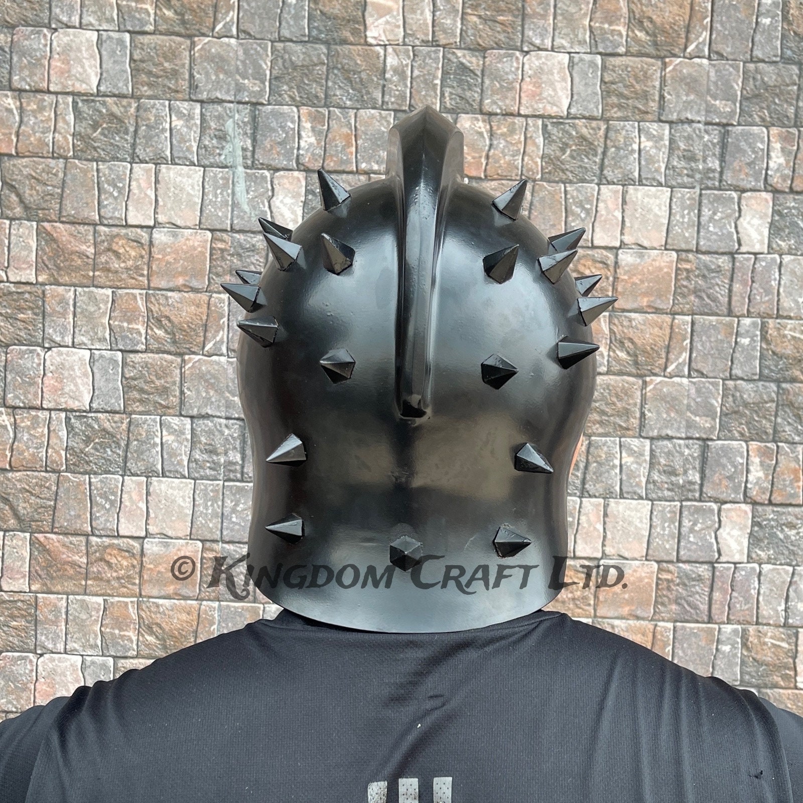 Black Edition Maximus Gladiator Helmet Russell Crowe Helmet With ...