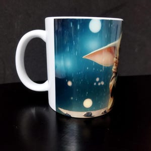 Grogu Heart Laser Mug image 2