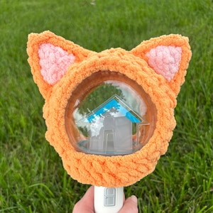 BOYNEXTDOOR Sungho Orange Cat Crochet Lightstick Cover