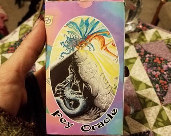 1 Card FEY Oracle Reading Seelie FAERIE MAGiC - Fey Oracle Deck, 24 Hour Weekday Reply, Focus & Clarify Your Spirit and Mind