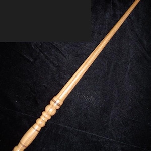 Black MESQUITE MAGIC WAND, Abundance - Homestead - Healing - Pagan, Wicca, Fairy, Wizard, Druid, Pottermore